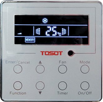 Внутренний канальный блок мульти сплит-системы Tosot T12H-FDA/I
