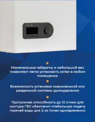 Настенный газовый котел Бастион Skat GB 24