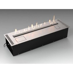 Автоматический биокамин Lux Fire Smart Flame 900 RC Inox