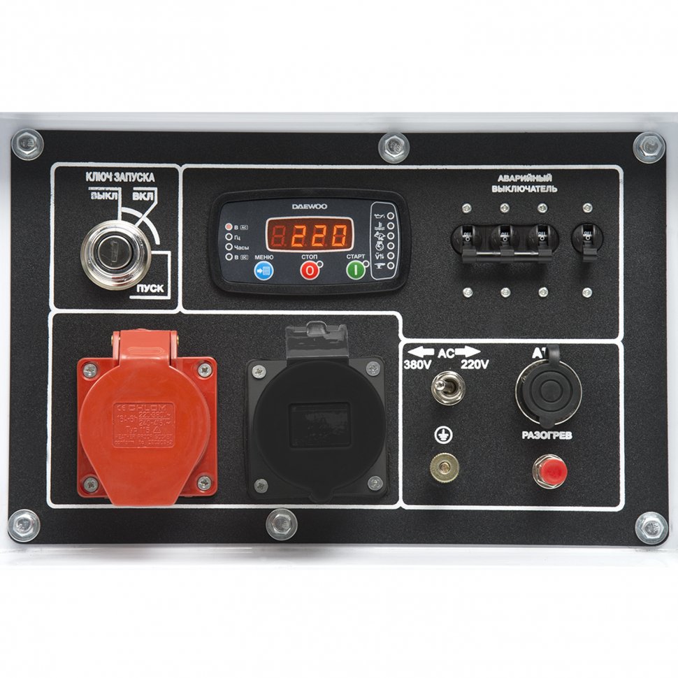 Дизельный электрогенератор Daewoo Power Products DDAE 10000DSE-3