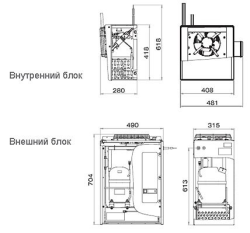 Сплит система Polair SM 222 SF