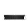 Внутрипольный конвектор Royal Thermo Atrium 75/400/1100-DG-U-DB