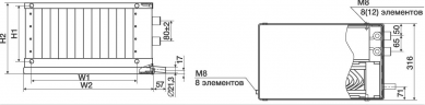 Фреоновый охладитель Shuft WHR-R 500х300/3