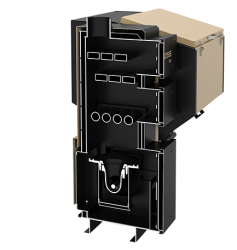 Напольный твердотопливный котел Koloss Auto DUO PLUS 45