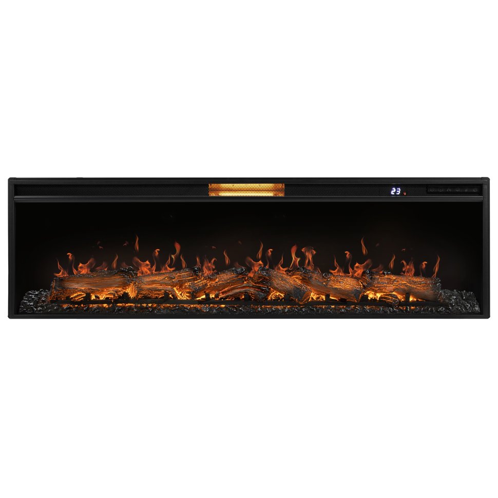 Каминокомплект Royal Thermo Aurora RTFP/P-AR60LS + портал Firelight California 60 W белый