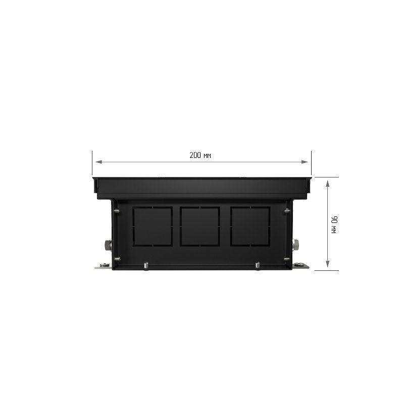 Внутрипольный конвектор Royal Thermo Atrium 90/200/2300-DG-U-LB
