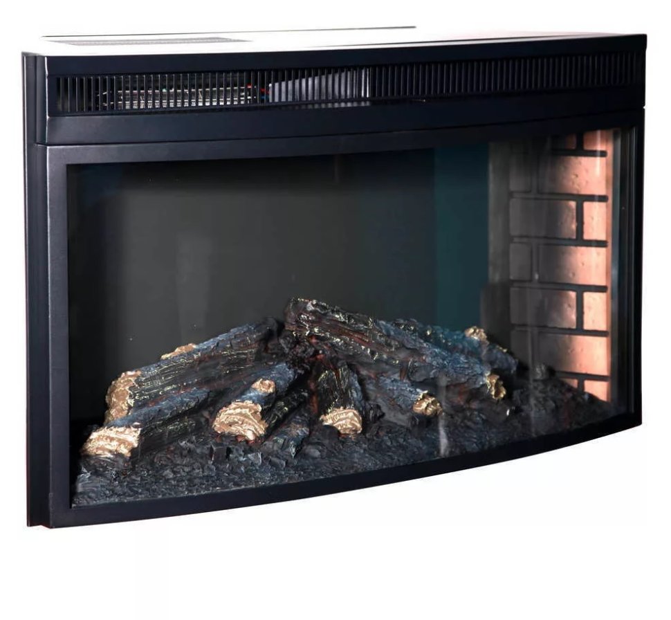 Каминокомплект Interflame Мельбурн с очагом Panoramic 33W LED FX средний дуб