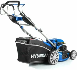 Газонокосилка бензиновая самоходная Hyundai L 4610SЕ, 3,5 л. с, 65 л