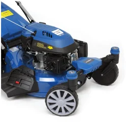 Бензиновая газонокосилка Hyundai L 5110RSЕ с электростартером, 5.6 л.с., 50.8 см